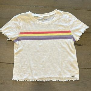 Hollister size small white t shirt